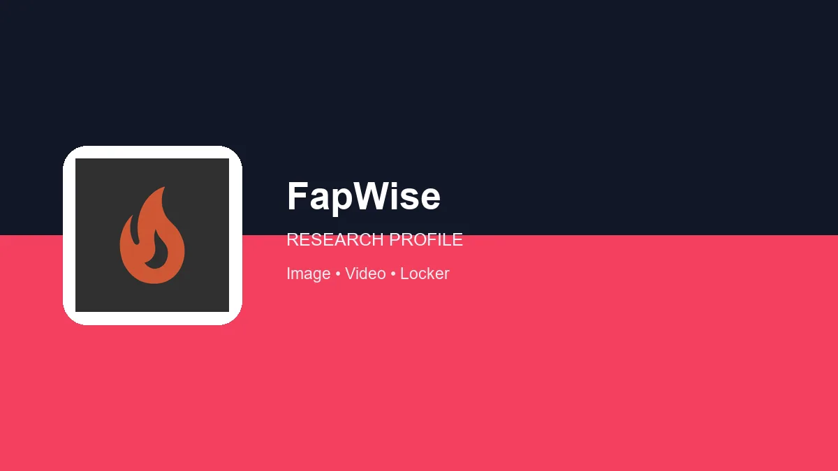 Official FapWise logo on an editorial research card
