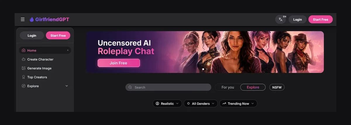 GirlfriendGPT Review (2026)